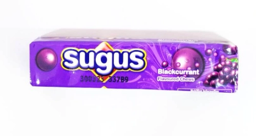 SUGUS BLACKCURRANT STICK黑加仑子软糖 30g