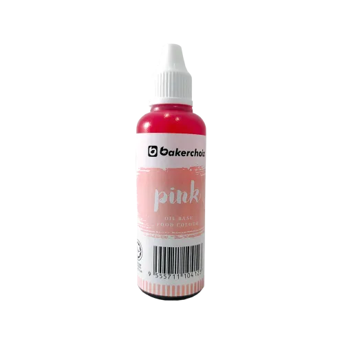 Oil Base Food Colour - Pink 40g