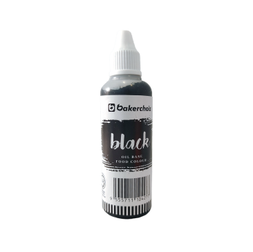 FLO-MY018-40g Oil Base Food Colour - Black