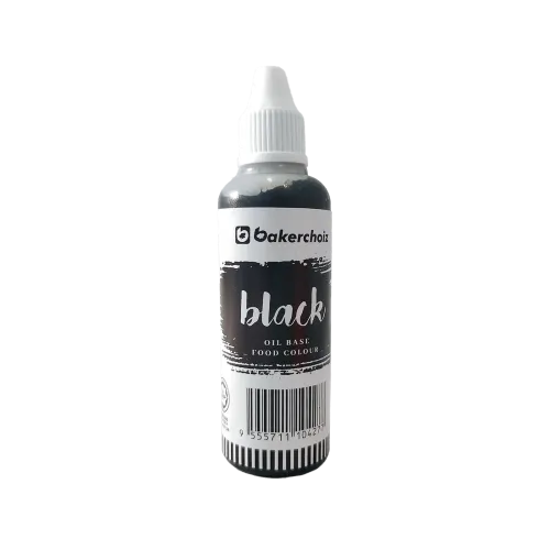 FLO-MY018-40g Oil Base Food Colour - Black 