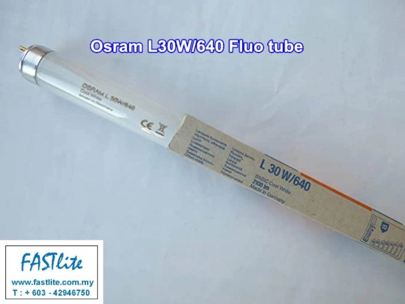 Osram L30W/640 Cool White Fluo Tube