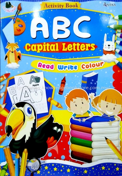 SIRI MERPATI - ABC Capital Letters PRESCHOOL ACTIVITY BOOK BOOK Sabah, Malaysia, Sandakan Supplier, Suppliers, Supply, Supplies | Knowledge Book Co (SDK) Sdn Bhd