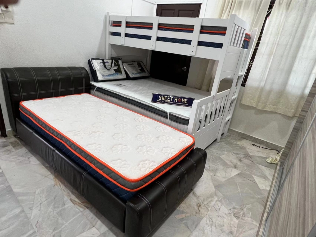 The Amarene Furniture shop nearby bedframe with mattress queen super single bunk bed 