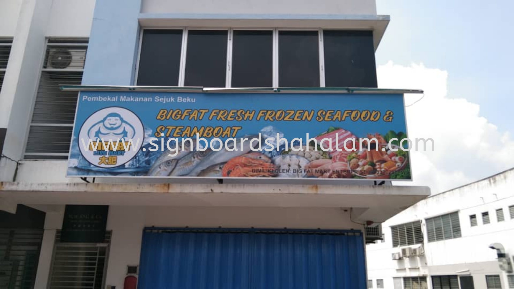 Big Fat Mart Enterprise Klang - Signboard Normal (Not lIghts)
