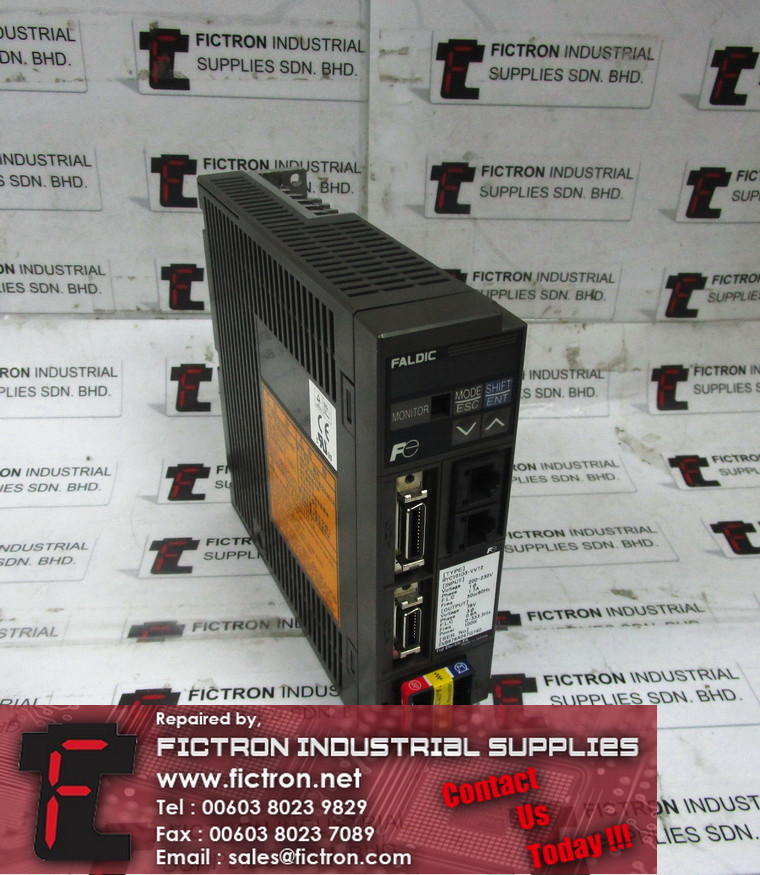 RYC101D3-VVT2 RYC101D3VVT2 FUJI ELECTRIC Servo Amplifier Supply Repair Malaysia Singapore Indonesia USA Thailand