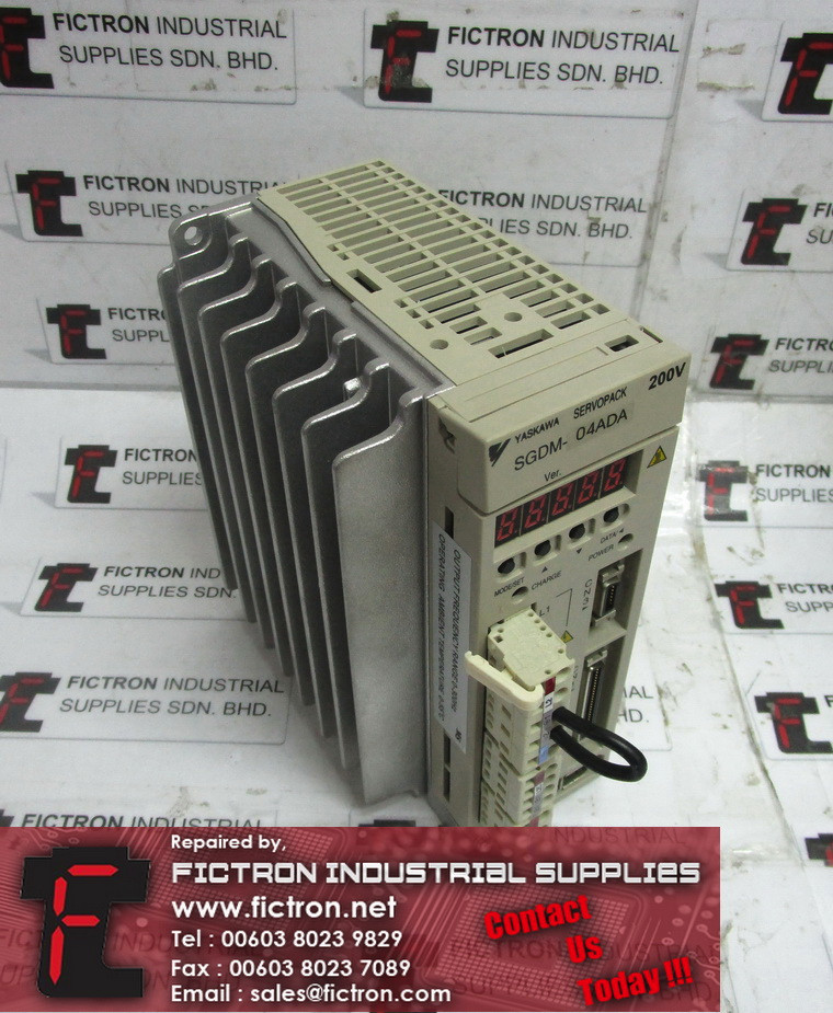 SGDM-04ADA SGDM04ADA YASKAWA ELECTRIC Servopack Supply Repair Malaysia Singapore Indonesia USA Thailand