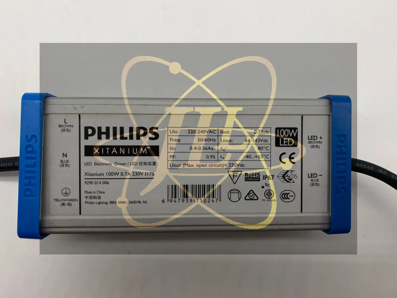 PHILIPS XITANIUM LED ELECTRONIC DRIVER/BALLAST 100W 0.7A 230V I175 ...