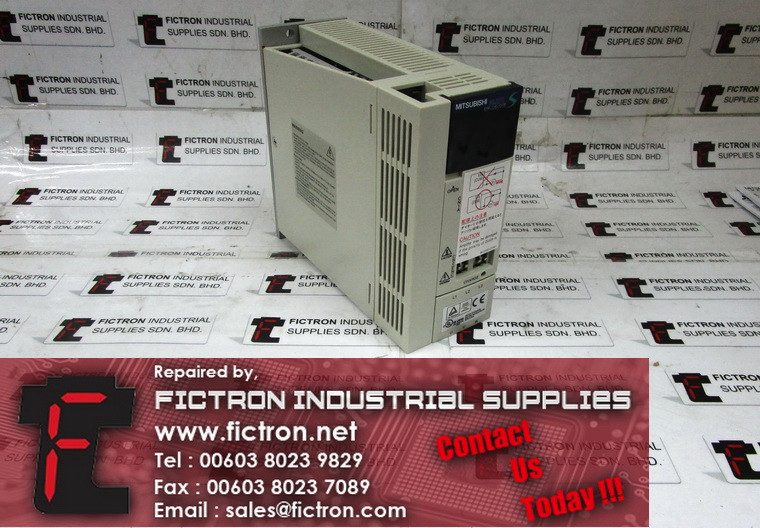 MR-J2S-100B MRJ2S100B MITSUBISHI ELECTRIC MELSERVO AC Servo Amplifier Supply Repair Malaysia Singapore Indonesia 