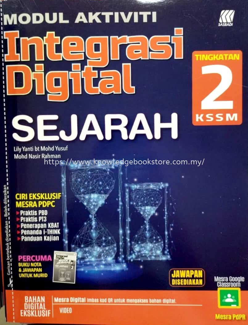Modul Aktiviti Integrasi Digital Sejarah Tingkatan 2 Form 2 Smk Book Sabah Malaysia Sandakan Supplier Suppliers
