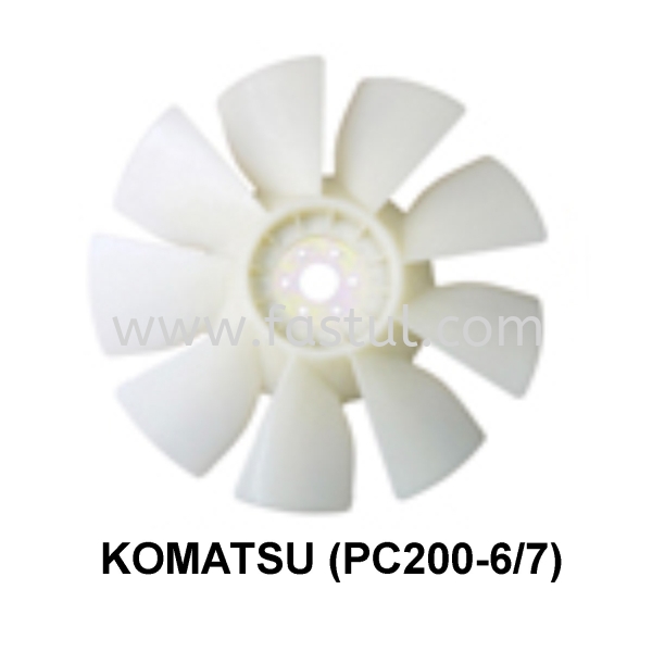 X-EFAN-PC200-6/7 ENGINE FAN BLADE ENGINE FAN EXCAVATOR PARTS Selangor, Malaysia, Kuala Lumpur (KL), Batu Caves Supplier, Suppliers, Supply, Supplies | BT Hydraulic & Hardware Sdn Bhd