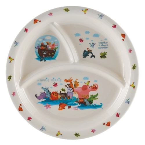 3 Compartment Plate