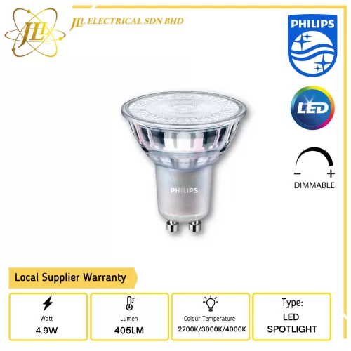 PHILIPS MASTER 13W 220-240V 1100LM E27 PAR38 25D 2700K WARM WHITE DIMMABLE  LED SPOTLIGHT PHILIPS LIGHTING PHILIPS BULB Kuala Lumpur (KL), Selangor,  Malaysia Supplier, Supply, Supplies, Distributor | JLL Electrical Sdn Bhd