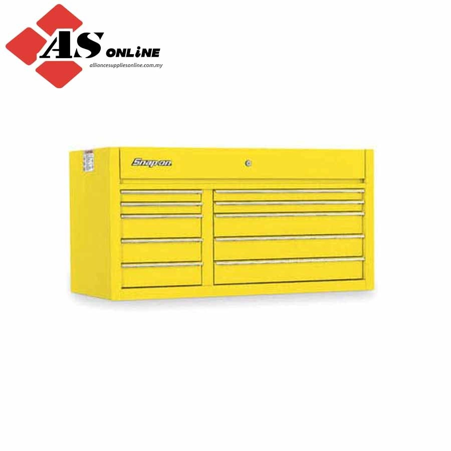 SNAP-ON 55" 10-Drawer Double-Bank Classic Series 78 Top Chest (Ultra Yellow) / Model: KRA2410APES