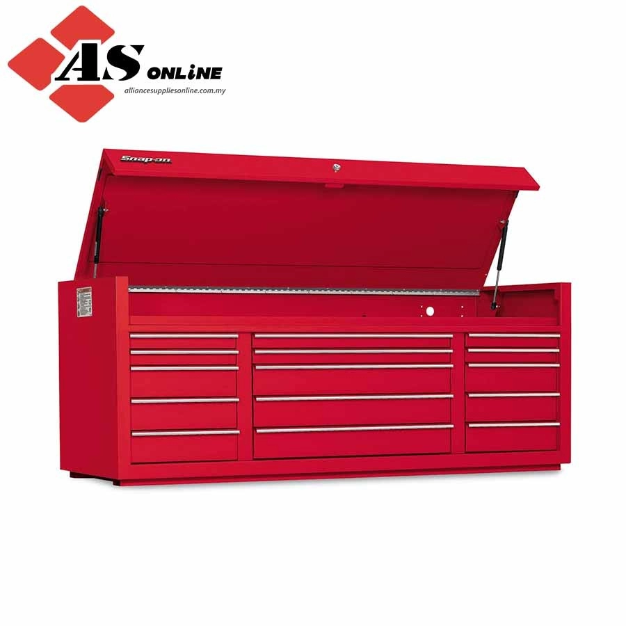 SNAP-ON 73" 15-Drawer Triple-Bank Classic Series 96 Top Chest (Red) / Model: KRA2415APBO