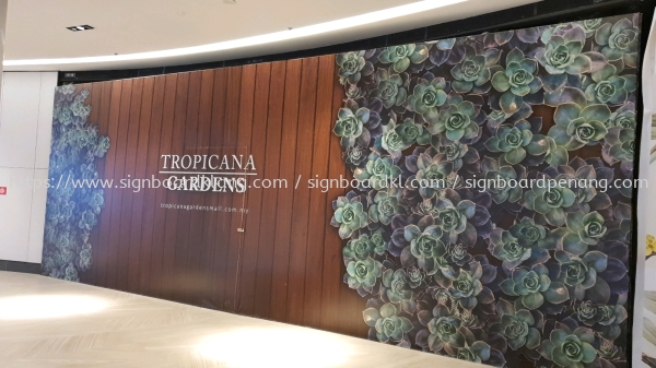 shopping mall indoor hoarding printing signage signboard at tropikana garden SHOPPING MALL HOARDING BOARD Klang, Malaysia Supplier, Supply, Manufacturer | Great Sign Advertising (M) Sdn Bhd