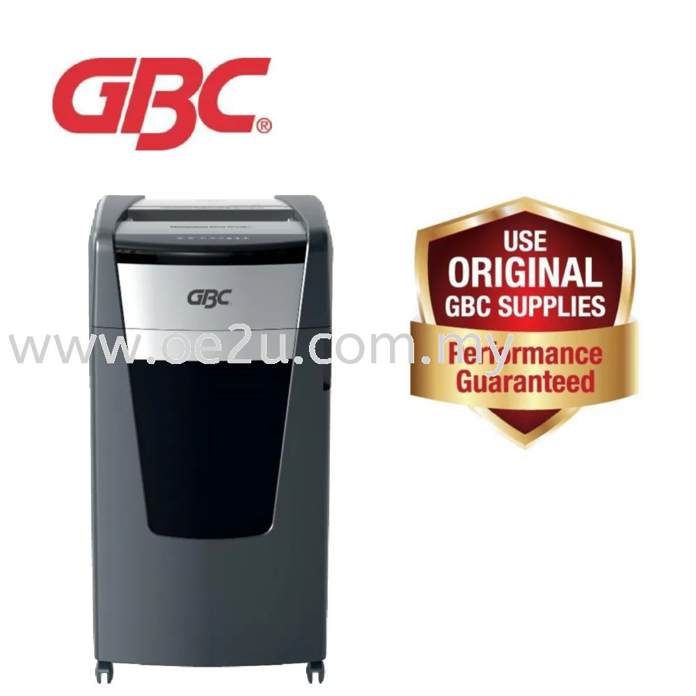 GBC ShredMaster XP426+ Departmental Shredder (Shred Capacity: 26-29 Sheets, Cross Cut: 4x35mm, Bin Capacity: 120 Liters)