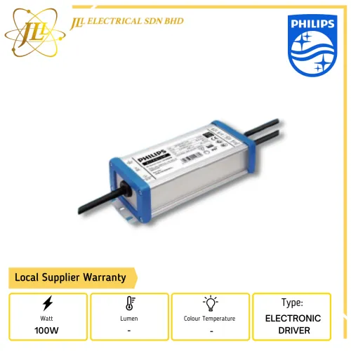 PHILIPS XITANIUM DIMMABLE LED ELECTRONIC DRIVER/BALLAST 100W 1-10V 230V I175 9290014020