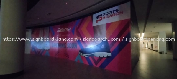 paragon vest shopping mall indoor hoarding signage signboard at tropikana subang jaya cheras maluri kuala lumpur SHOPPING MALL HOARDING BOARD Kuala Lumpur (KL), Malaysia Supplies, Manufacturer, Design | Great Sign Advertising (M) Sdn Bhd