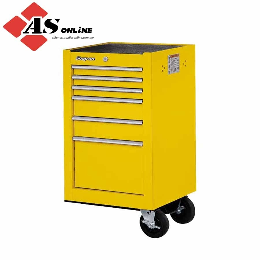 SNAP-ON 20" Six-Drawer Classic Series End Cab (Ultra Yellow) / Model: KRA2406BPES