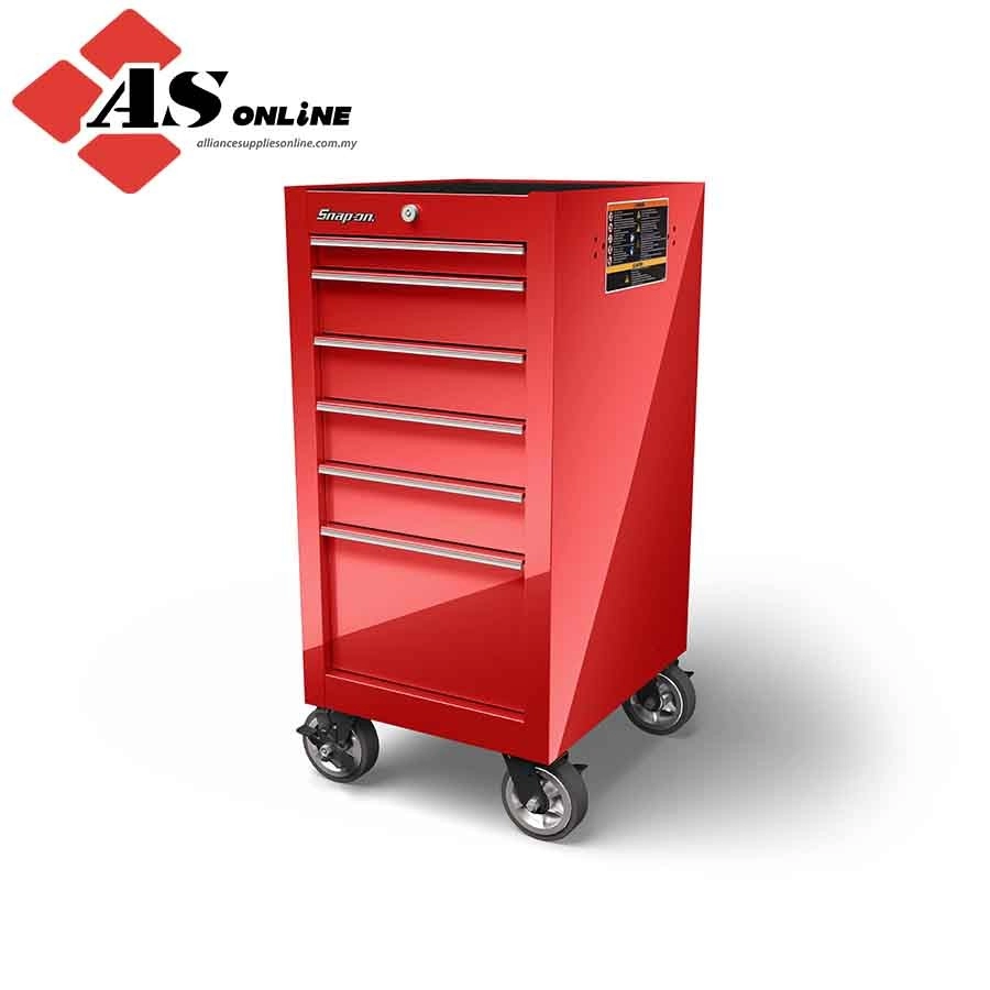 SNAP-ON 20" Six-Drawer Classic Series End Cab (Red) / Model: RA1406PBO