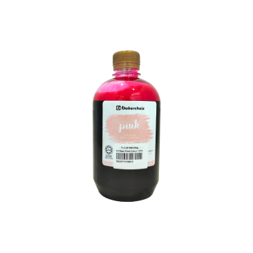 FLO-MY006-500g Oil Base Food Colour -Pink 500g/btl