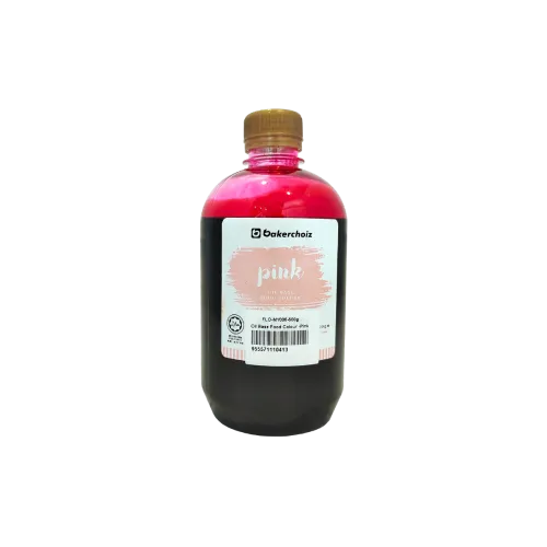 FLO-MY006-500g Oil Base Food Colour -Pink 500g/btl