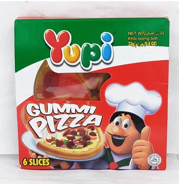 YUPI GUMMY PIZZA 23G