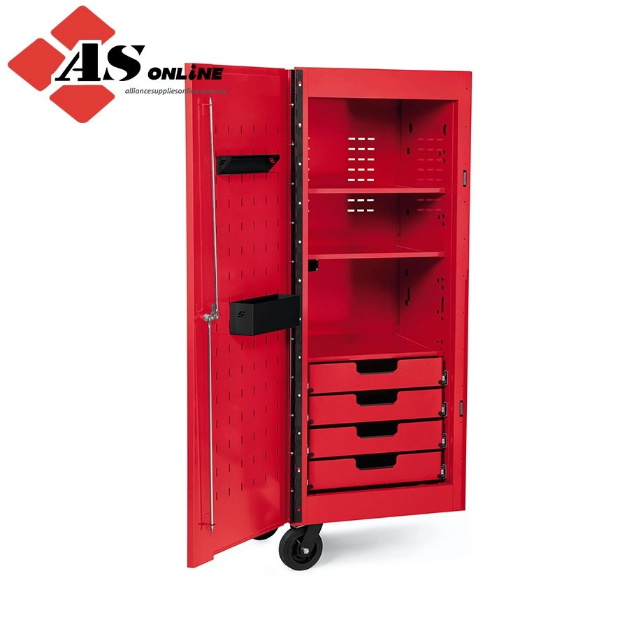 SNAP-ON 25.3" Four-Drawer Classic Series Locker (Red) / Model: KRA2403APBO