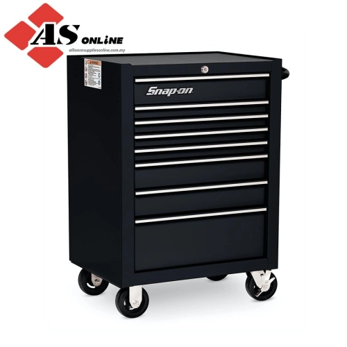 SNAP-ON 26" Eight-Drawer Single Bank Heritage Series Roll Cab (Gloss Black) / Model: KRA4008FPC
