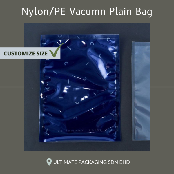 3 side seal Nylon Bag Nylon/PE Vacumn Plain Bag Selangor, Malaysia, Kuala Lumpur (KL), Puchong Supplier, Suppliers, Supply, Supplies | ULTIMATE PACKAGING SDN BHD