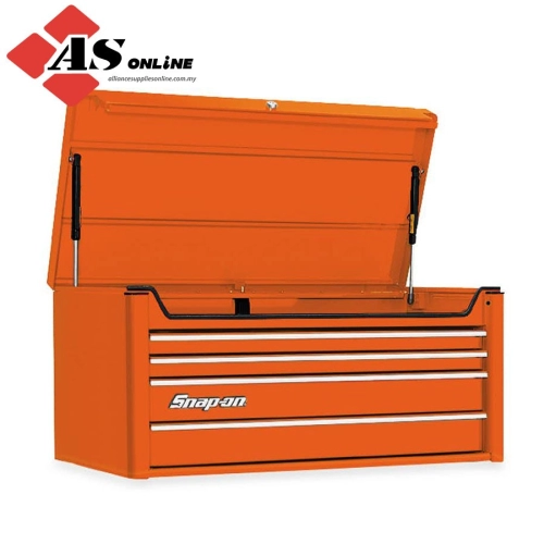 SNAP-ON Four-Drawer Hertiage Series Top Chest (Electric Orange) / Model: KRA4114FPJK