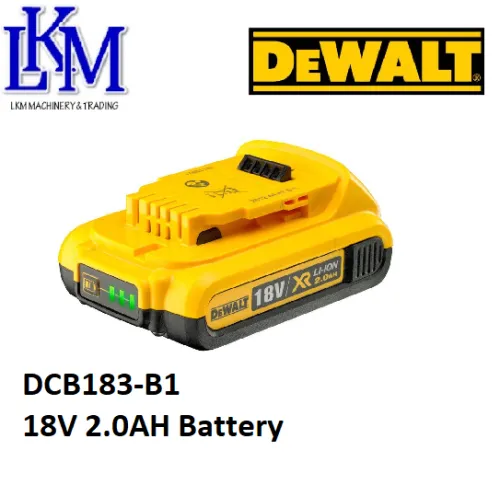 Dewalt 18V 2.0AH Battery DCB183-B1