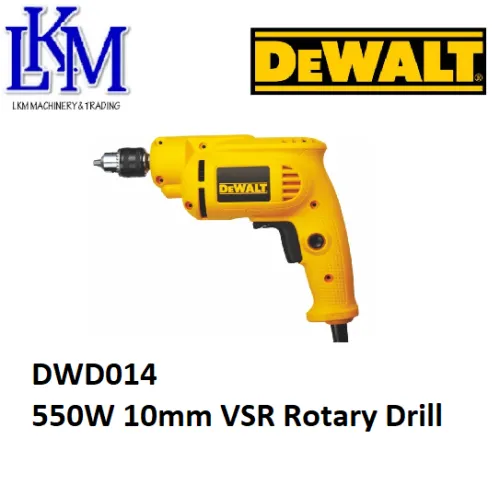 Dewalt 550W 10mm VSR Rotary Drill DWD014