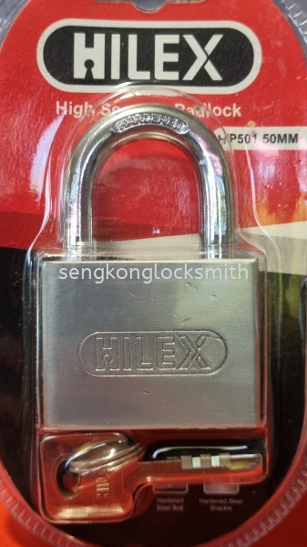 hilex 50mm padlock PAD LOCK Selangor, Malaysia, Kuala Lumpur (KL), Puchong Supplier, Suppliers, Supply, Supplies | Seng Kong Locksmith Enterprise