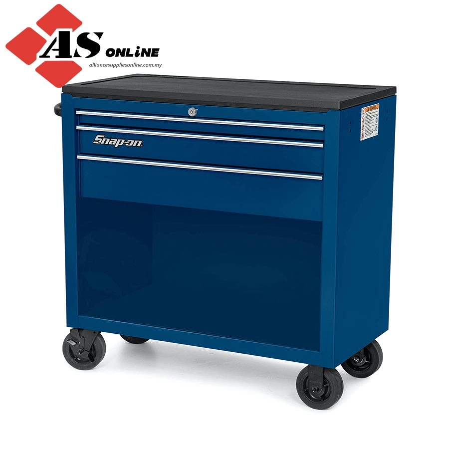 SNAP-ON 40" Three-Drawer Workstation Cart (Royal Blue) / Model: KRSC413PCM