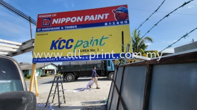 KCC Paint - Gi Board Signboard 