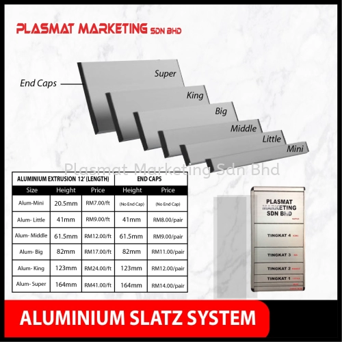 Aluminium Slatz System