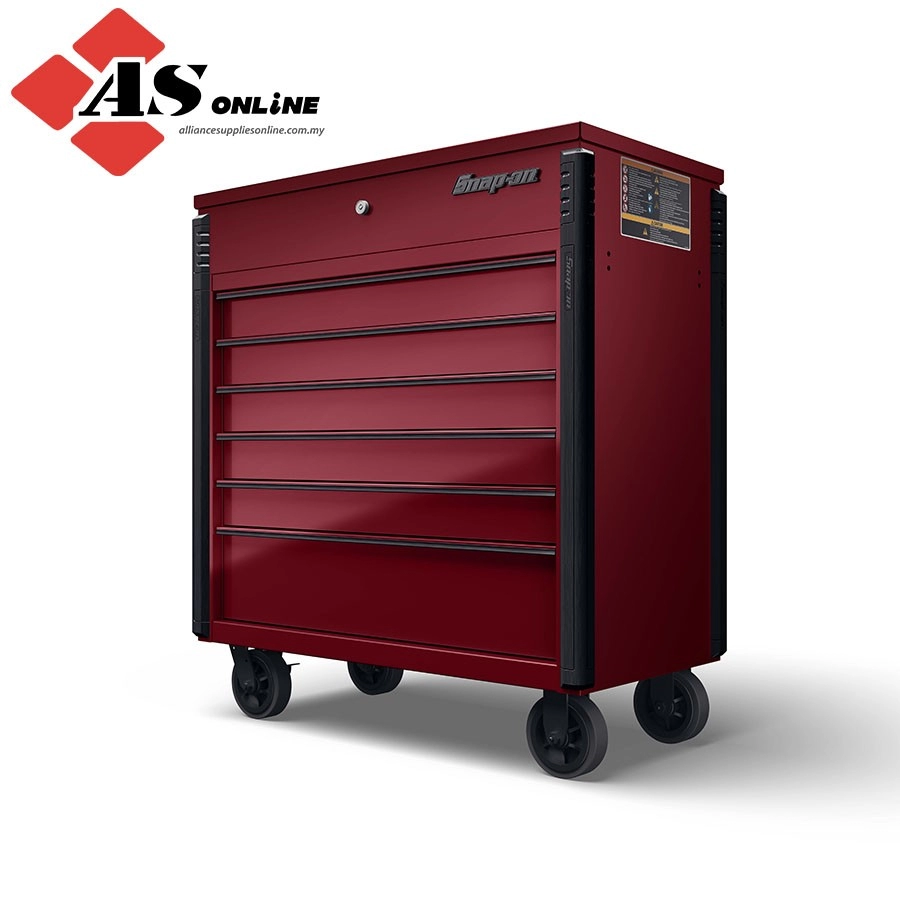 SNAP-ON 40" Six-Drawer Roll Cart (Cranberry With Black Trim And Blackout  Details) / Model: KRSC46HBCR Tool Storage SNAP-ON Tools Storage Mobile  Solutions Tool Storage Malaysia, Melaka, Selangor, Kuala Lumpur (KL), Johor  Bahru (
