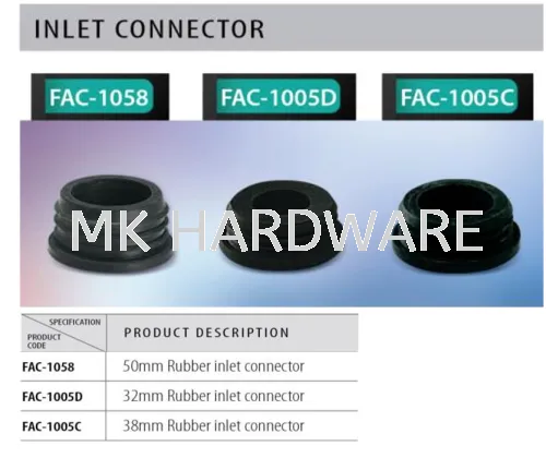 RUBBER INLET CONNECTOR