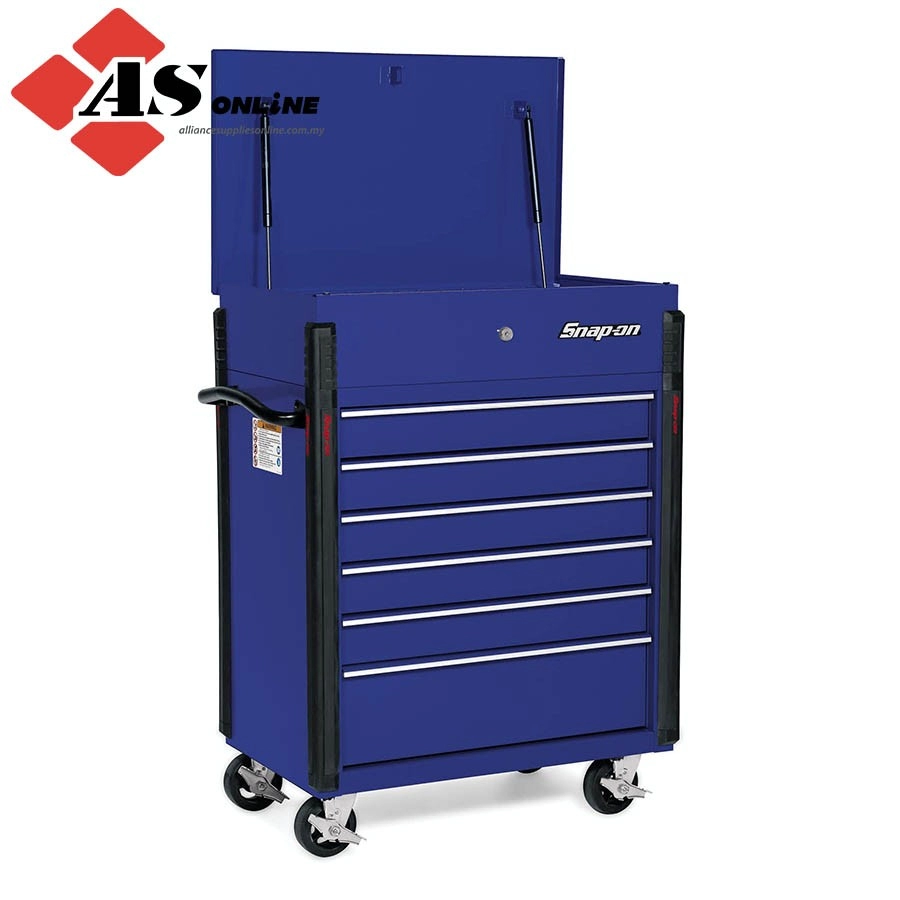 SNAP-ON 32" Six-Drawer Compact Roll Cart (Royal Blue) / Model: KRSC326FPCM