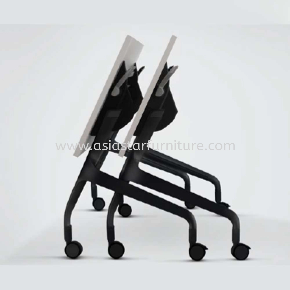 STRANDER 4 FEET MOVEABLE FOLDING TRANING | SEMINAR TABLE C/W STEEL MODESTY PANEL