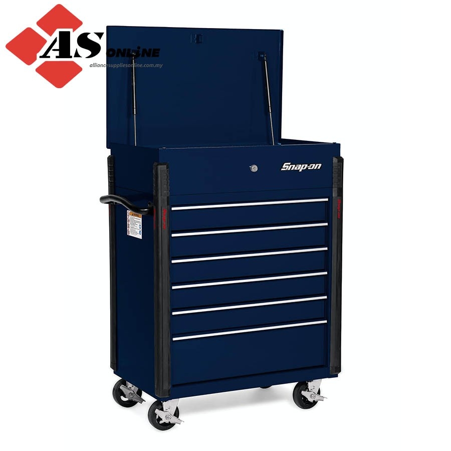 SNAPON 32" SixDrawer Compact Roll Cart (Midnight Blue) / Model