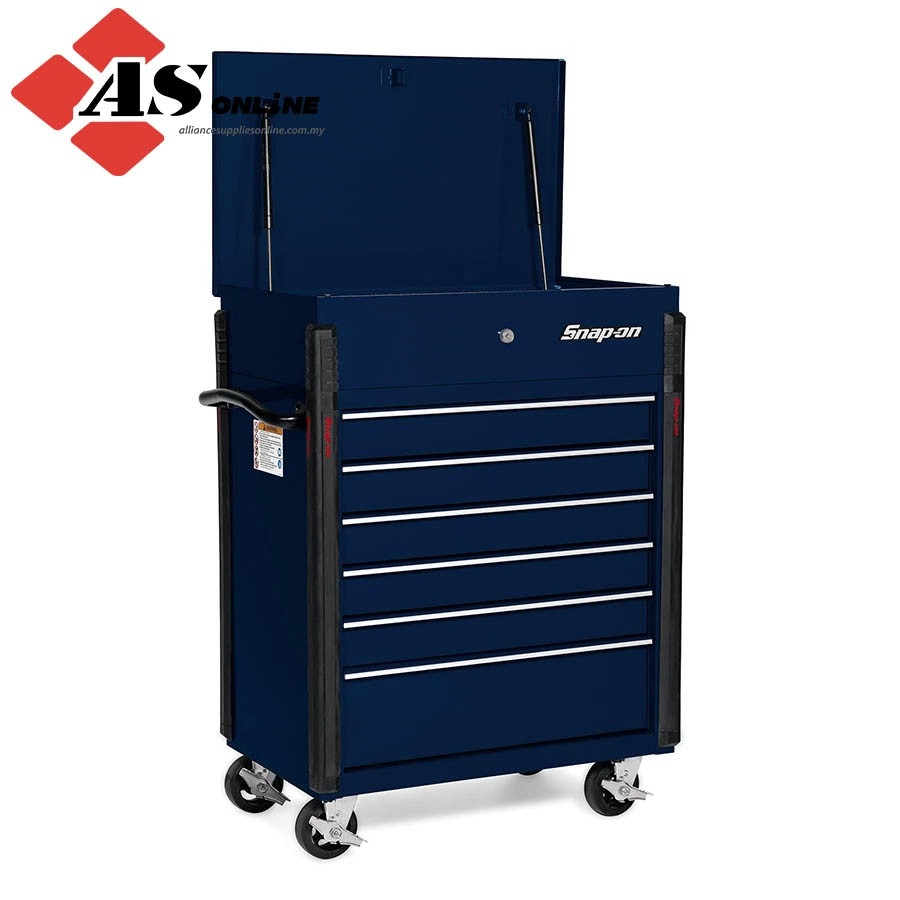 SNAP-ON 32" Six-Drawer Compact Roll Cart (Midnight Blue) / Model: KRSC326FPDG