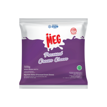 Meg Processed Cream Cheese 500g (Just For Grab)