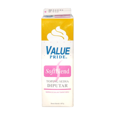 Value Pride Soft Blend Non Dairy Topping Cream 907g (Just For Grab)