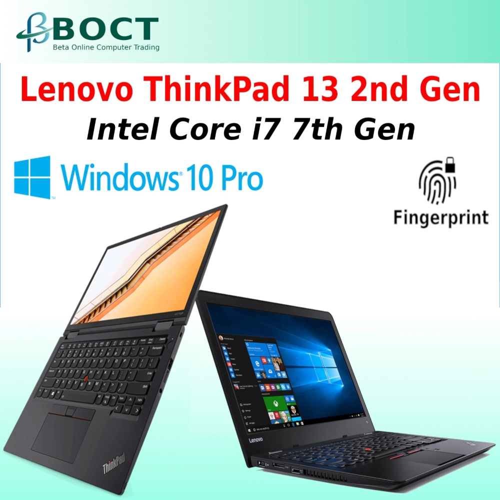 Lenovo ThinkPad 13 2nd Gen Selangor, Malaysia, Kuala Lumpur (KL), Klang  Rental, Refurbished | Beta Online Computer Trading