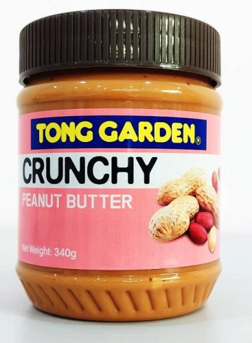 TG CRUNCHY PEANUT BUTTER 340G