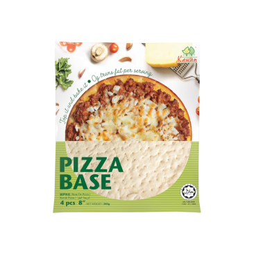 KW Pizza Base 8"- 4ps x 70g (Just For Grab)