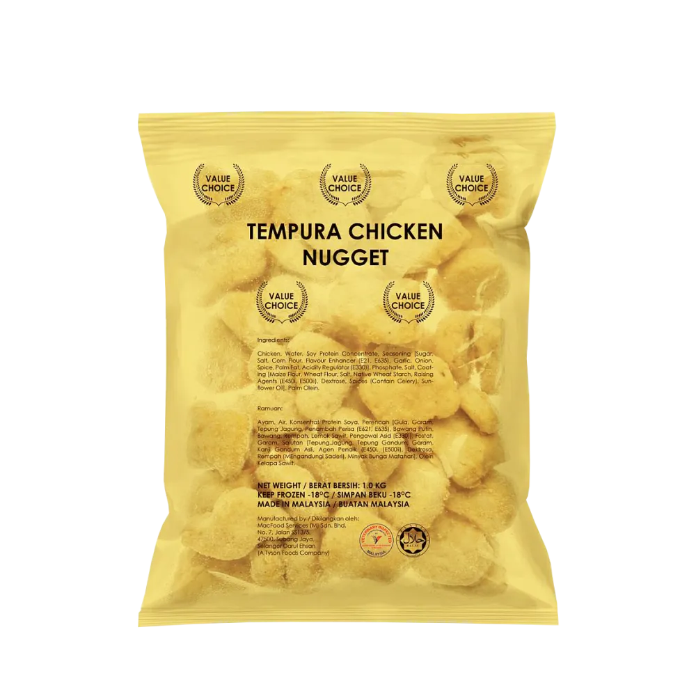 MC Value Choice Nugget Tempura 1kg (Just For Grab)