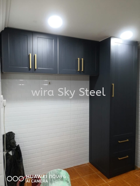 128 Kitchen Cabinet Aluminium Cabinet Selangor, Malaysia, Kuala Lumpur (KL), Semenyih Supplier, Suppliers, Supply, Supplies | Wira Sky Steel Sdn Bhd